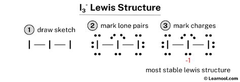 lewis structure of i3-